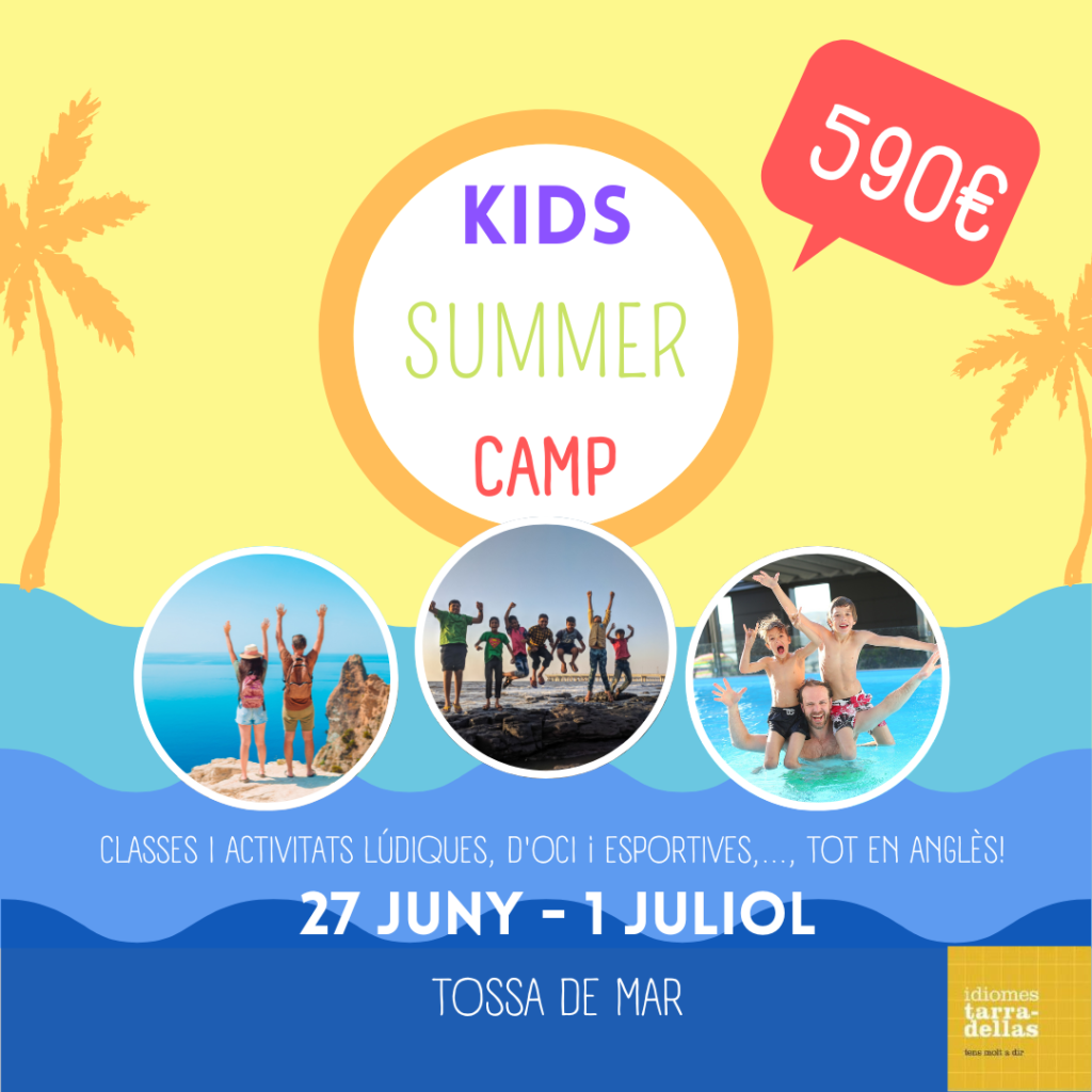Kids Summer Camp Idiomes Tarradellas. Casal d'estiu